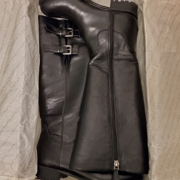 Franco Sarto Black Boots - Picture 4 of 12